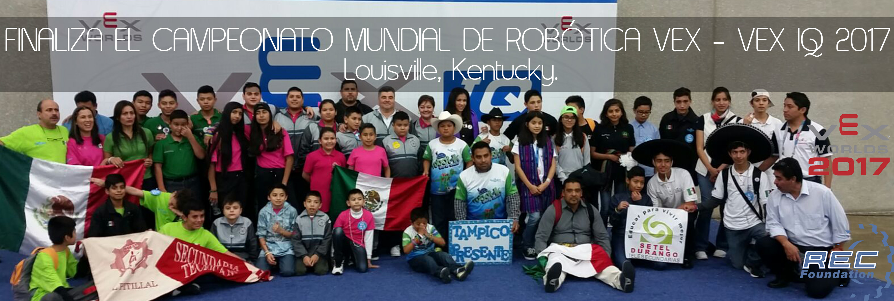 Finaliza con éxito paticipación de equipos Mexicanos en el Campeonato  Mundial de Robótica 2022 - VEX Robotics México